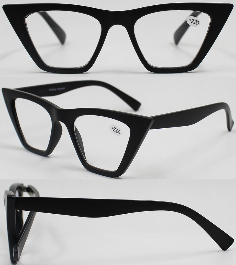 DANIELLA solid black Reading Glasses 25% rabatt. Få kvar i lager.