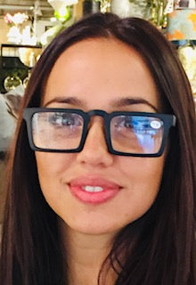 GIOVANNI Transp. red Reading Glasses only 5pcs +1.0 in stock