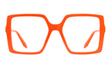 EMINA  solid orange cerice Reading Glasses (Gratis Easy Cover)