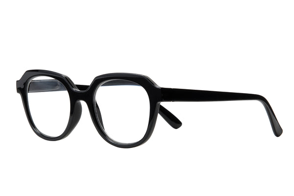 PERNILLA black solid Reading Glasses 25% Rabatt, Få kvar i lager