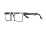 GAVIN Transp. l grey-d grey Reading Glasses