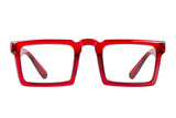 GIOVANNI Transp. D red Reading Glasses. Få kvar i lager.