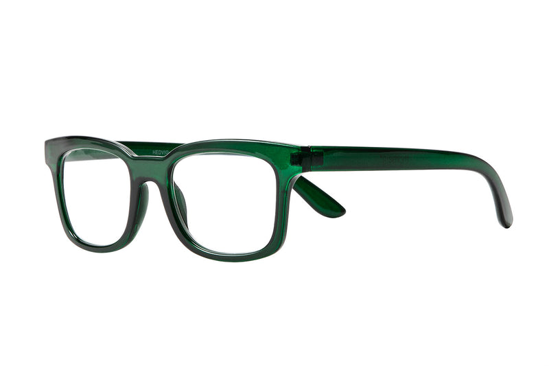 HEDVIG bottle green Reading Glasses