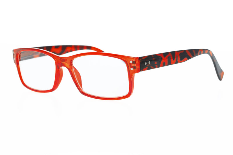 HARRY brown-red-demi brown Reading Glasses 70% RABATT få kvar i lager