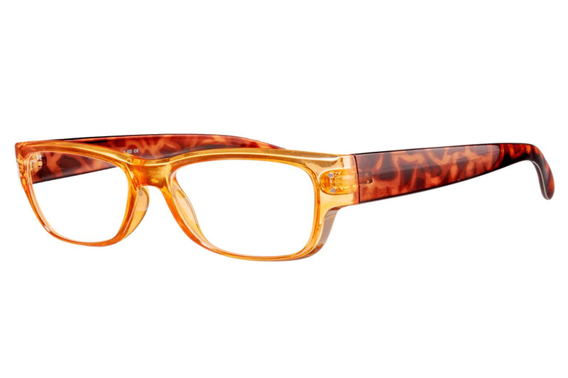 ISABEL transparent lion-turtle brown Reading Glasses 25% RABATT