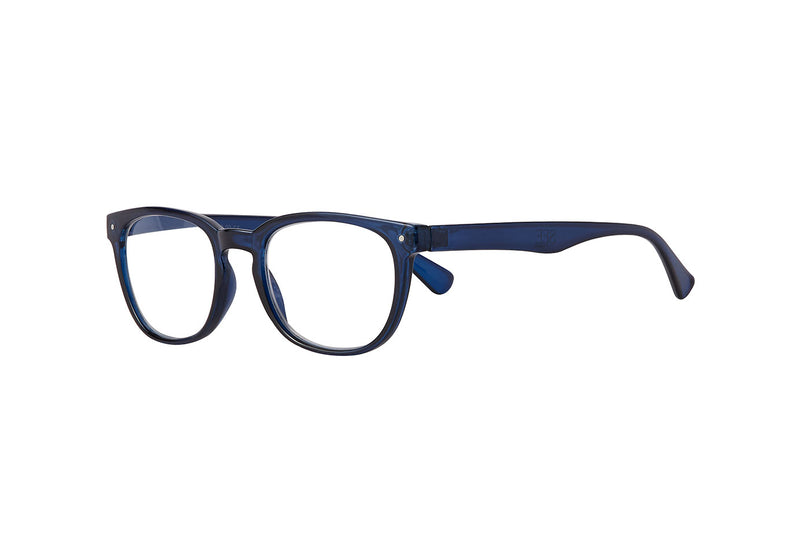 KOLDING transp blue Reading Glasses.