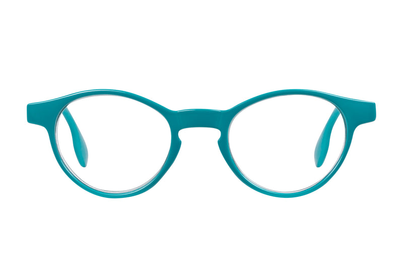 LEOPOLD solid turquoise Reading Glasses 25% RABATT, Få kvar i lager