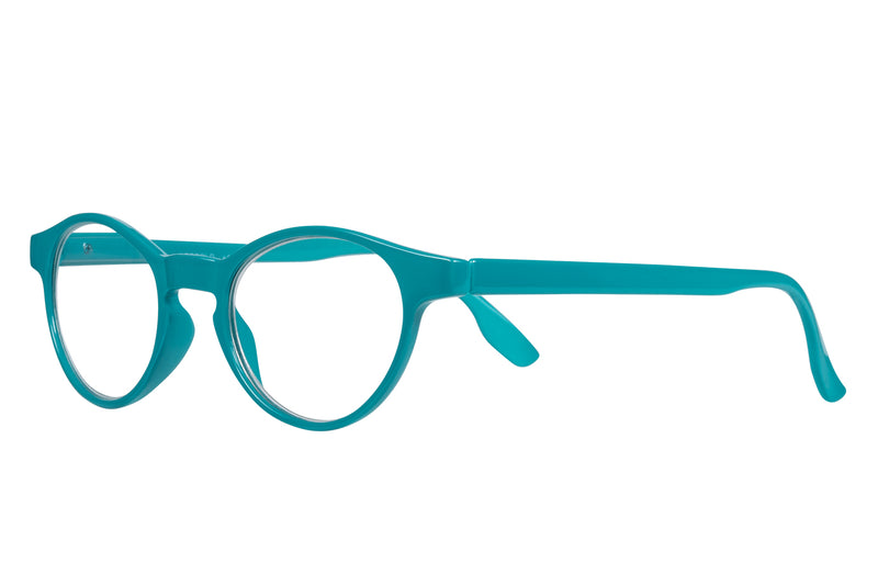 LEOPOLD solid turquoise Reading Glasses 25% RABATT, Få kvar i lager