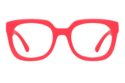 LUCK solid neon coral Reading Glasses. Now get left in stock! 25% DISCOUNT