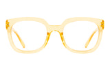 MAGDA transp golden Reading Glasses