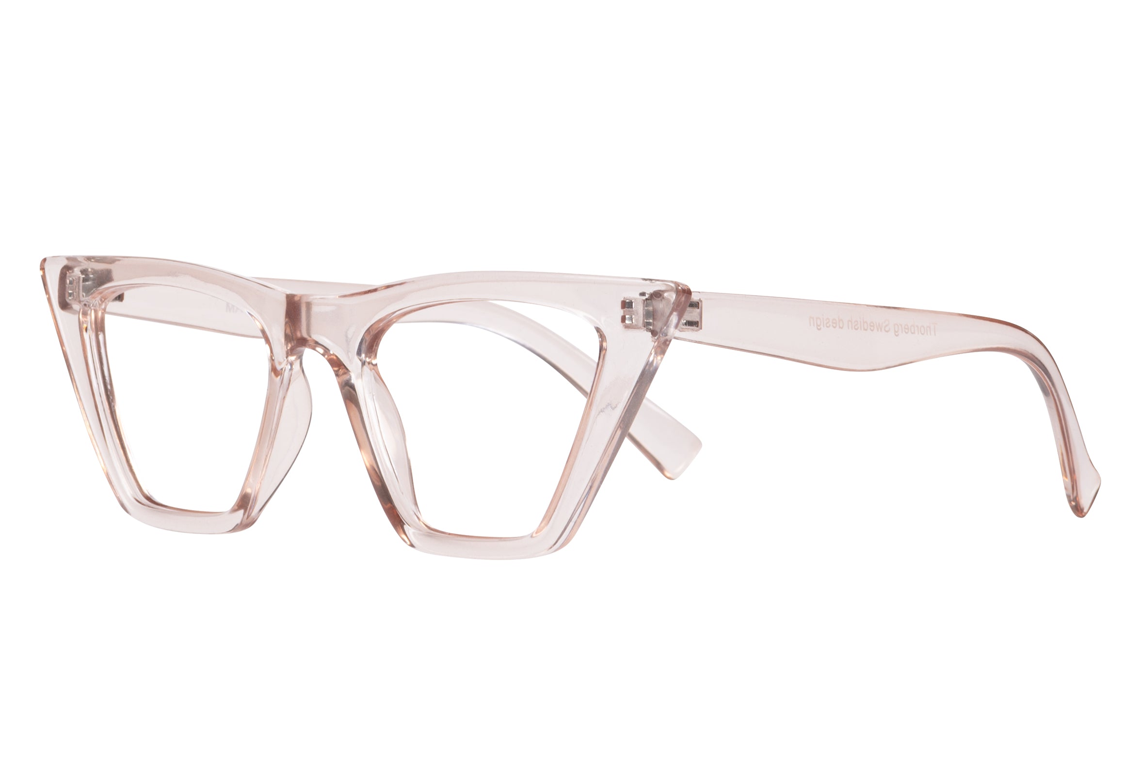 MAJKEN transp. l burgundy Reading Glasses