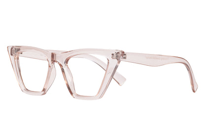MAJKEN transp. l burgundy Reading Glasses