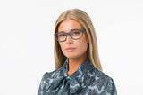 CECILIA turtle brown reading glasses
