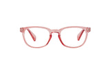 NYBORG transp old pink Reading Glasses.