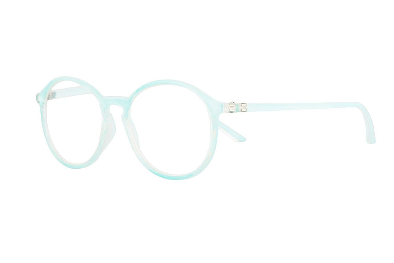 NORA Transp. Soft turquoise Reading Glasses