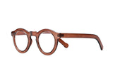 ROBERT transp. brown Reading Glasses,