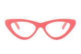 Rosé coral milky Reading Glasses