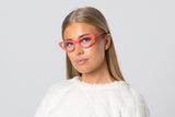 PIPER Milky Orange Coral Reading Glasses 50% RABATT Få kvar i lager