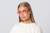 LOLITA Solid Red Reading Glasses