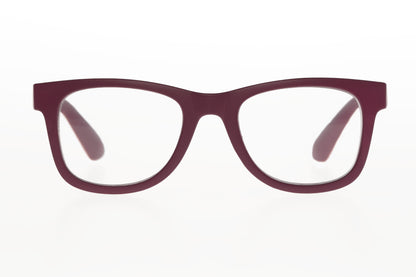 RIGMOR Matte Solid Bordeaux læsebriller 25% rabat, stadig på lager