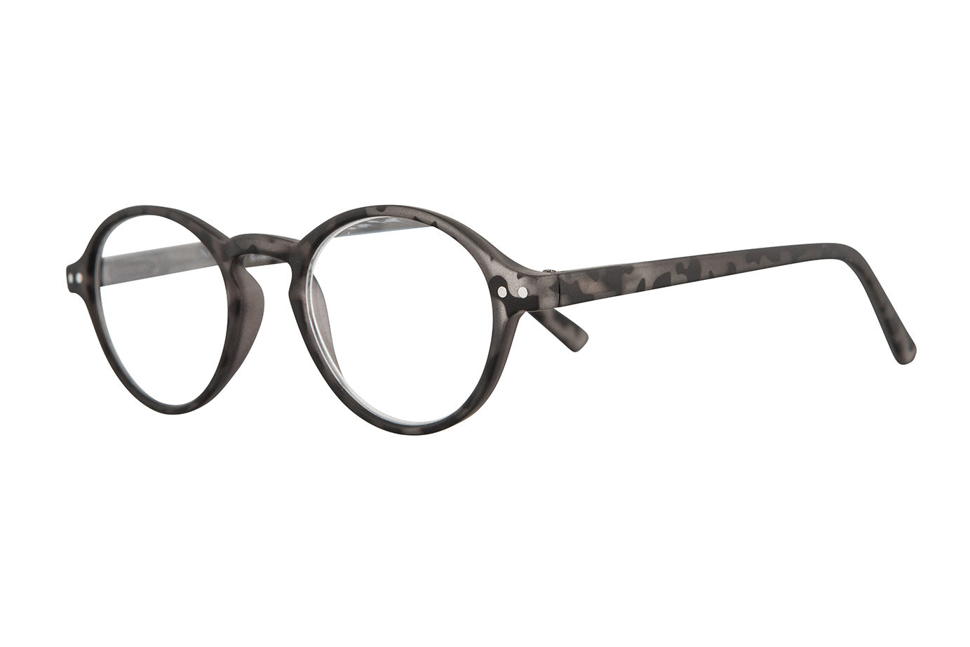 RUBY Grey/Mole Rubber Reading Glasses 25% Off. Keep in stock.