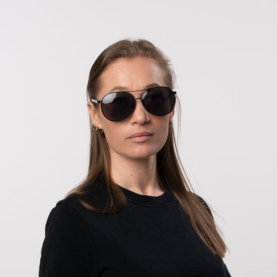 SB-ELINA black bifocal w power Sunglasses