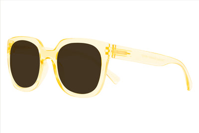 S-MAGDA transp golden Sunglasses. NU FÅ KVAR I LAGER