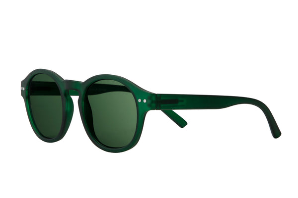 S-OVE bottlegreen rubber Sunglasses unisex