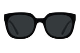 S-UNNI solid black Sunglasses, FÅ KVAR I LAGER