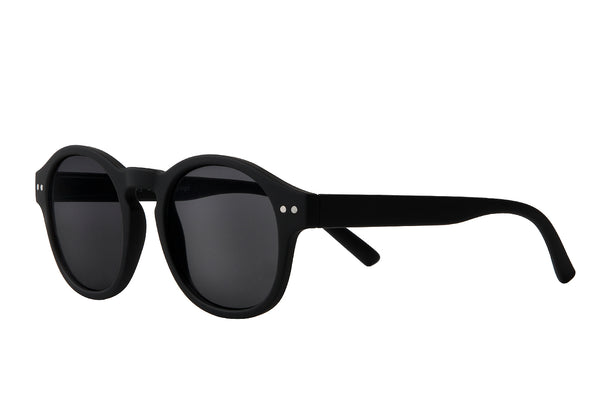S-ZAC black rubber Sunglasses unisex. NU NEDSATT PRIS!