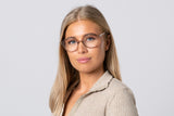 EMMA Turtle brown Reading Glasses 50%. FÅ KVAR I LAGER!