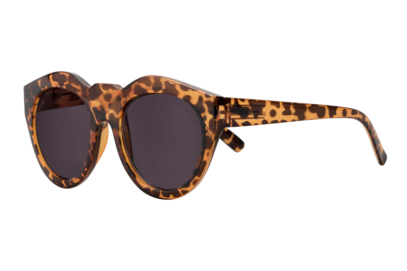 S-ALYSSA turtle brown Sunglasses 50% Rabatt, Få kvar