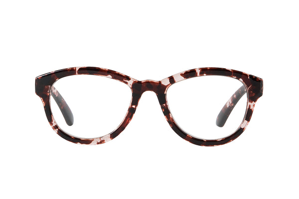 TRISNA Pink-Bordeaux Reading Glasses. SLUT SÅLD