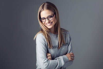 GABRIELLA læsebriller med koraltræ-look