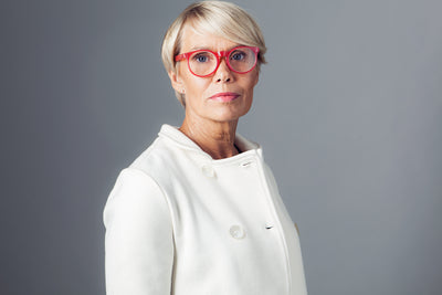 VILLE mælkebløde rød/koral Læsebriller POPULÆRE - god hverdagsmodel.