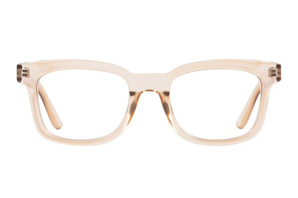 ABL-ZOE transp sand Blue light lens Reading Glasses