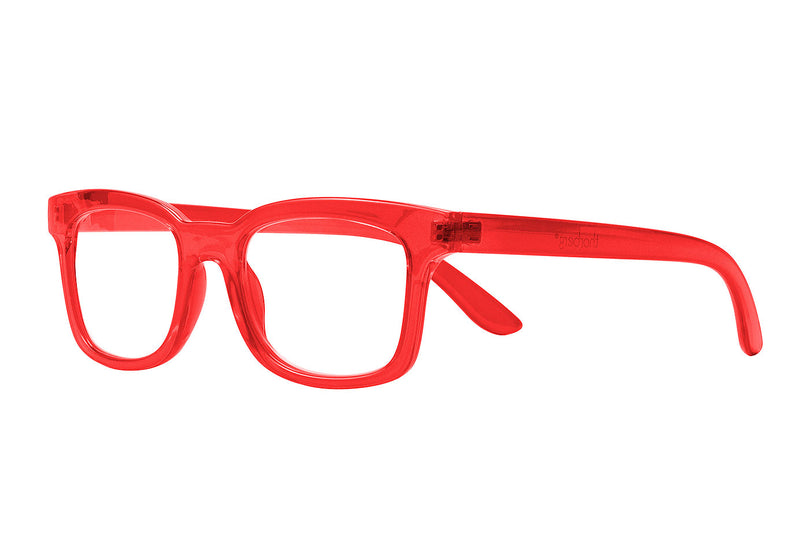 AMANDA coral transp Reading Glasses