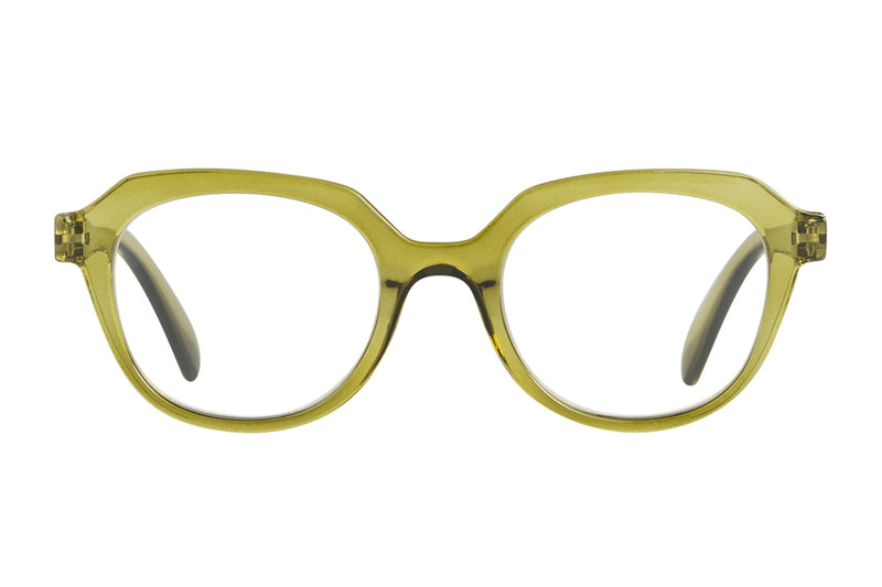 BITTE Transp. Olive Reading Glasses