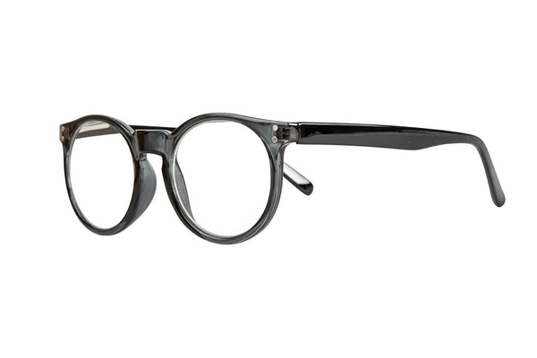 CARRIE Transp. Grey-Solid Black Reading glasses. 25% Rabatt, Få kvar i lager
