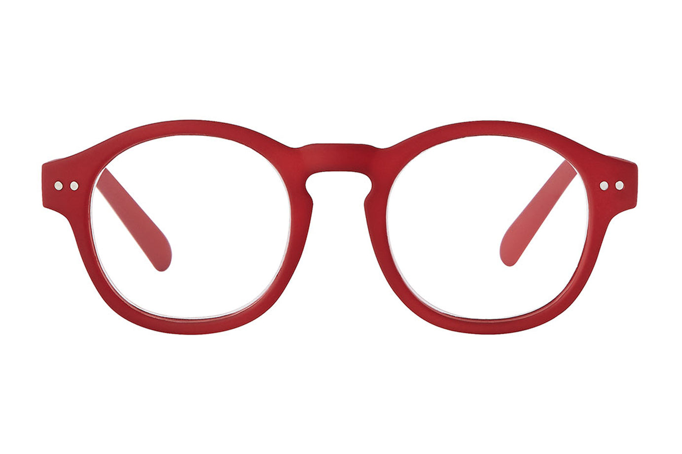 CEASAR d red rubber Reading Glasses 50% OFF. Keep in stock