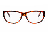 CECILIA turtle brown reading glasses