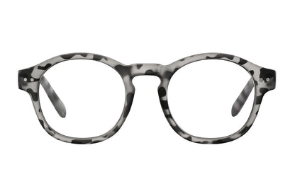 COLE demi grey rubber Reading Glasses 50% RABATT