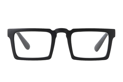 DYLAN black solid Reading Glasses. Discount!