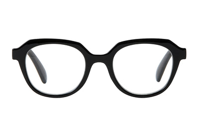 PERNILLA black solid Reading Glasses 50% Off Only 0.0 left in stock