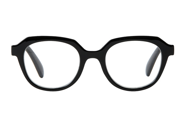 PERNILLA black solid Reading Glasses 25% Rabatt, Få kvar i lager