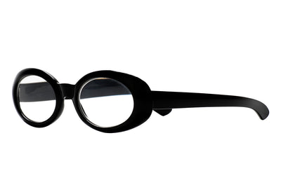 FIONA Solid black Reading Glasses. Magic Vintagemodel- trend just now
