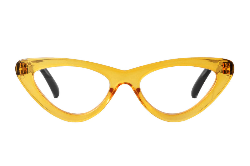 FRANCIS Transp. Yellow Reading Glasses 25% RABATT Få kvar i lager
