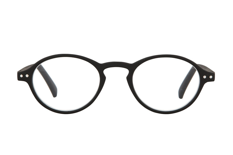 FRANZ Black rubber Reading Glasses