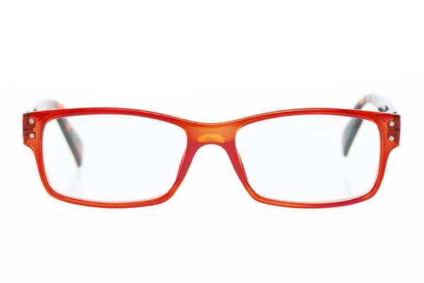 HARRY brown-red-demi brown Reading Glasses 70% RABATT få kvar i lager