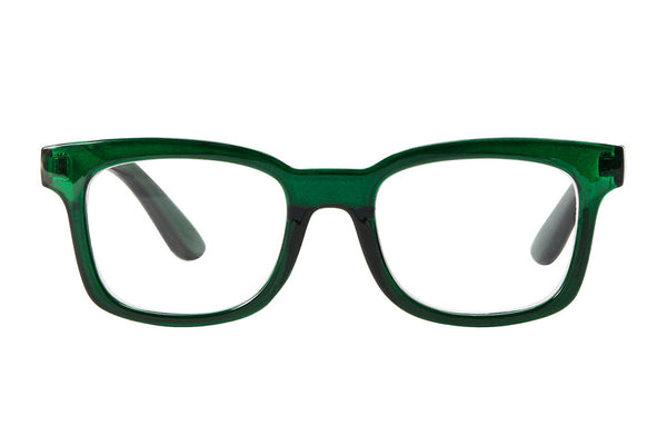 HEDVIG bottle green Reading Glasses